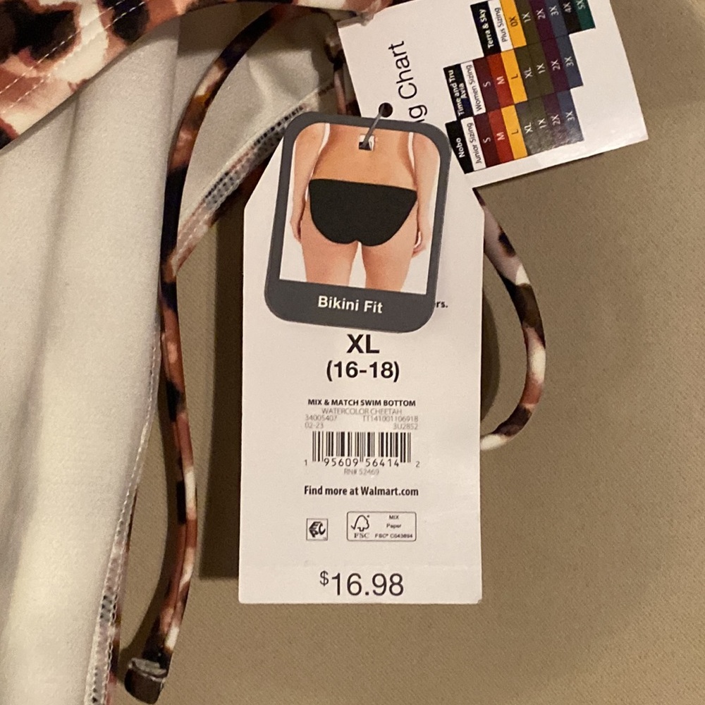 3/$20 Women’s size XL two piece bathing suit - Picture 3 of 14